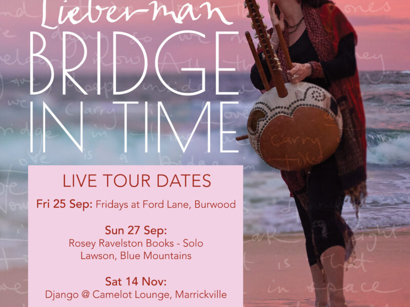 MIRIAM LIEBERMAN RETURNS WITH TRANSCENDENTAL NEW SINGLE ‘BRIDGE IN TIME’