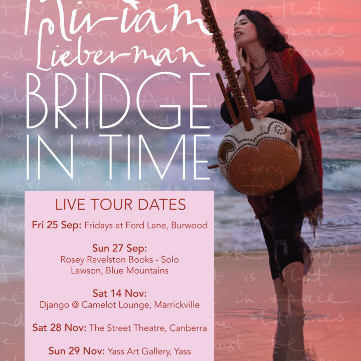 MIRIAM LIEBERMAN RETURNS WITH TRANSCENDENTAL NEW SINGLE ‘BRIDGE IN TIME’
